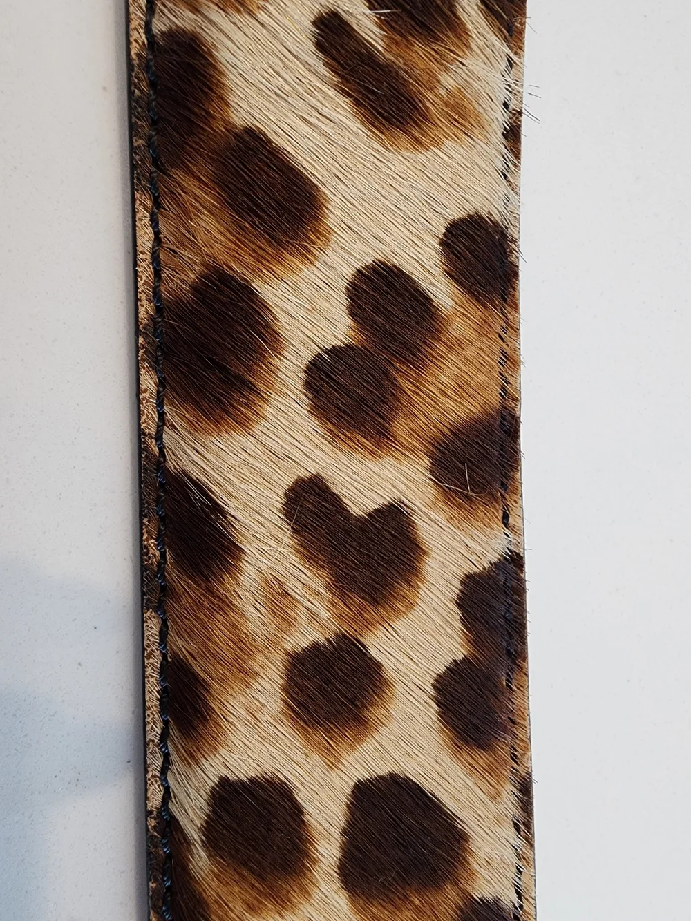 Versace Gold Medusa Buckle Leopard Print Belt